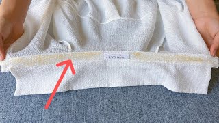 How To Keep Your White Clothing Looking Bright White clothes turn yellow! Don't use bleach anymore,