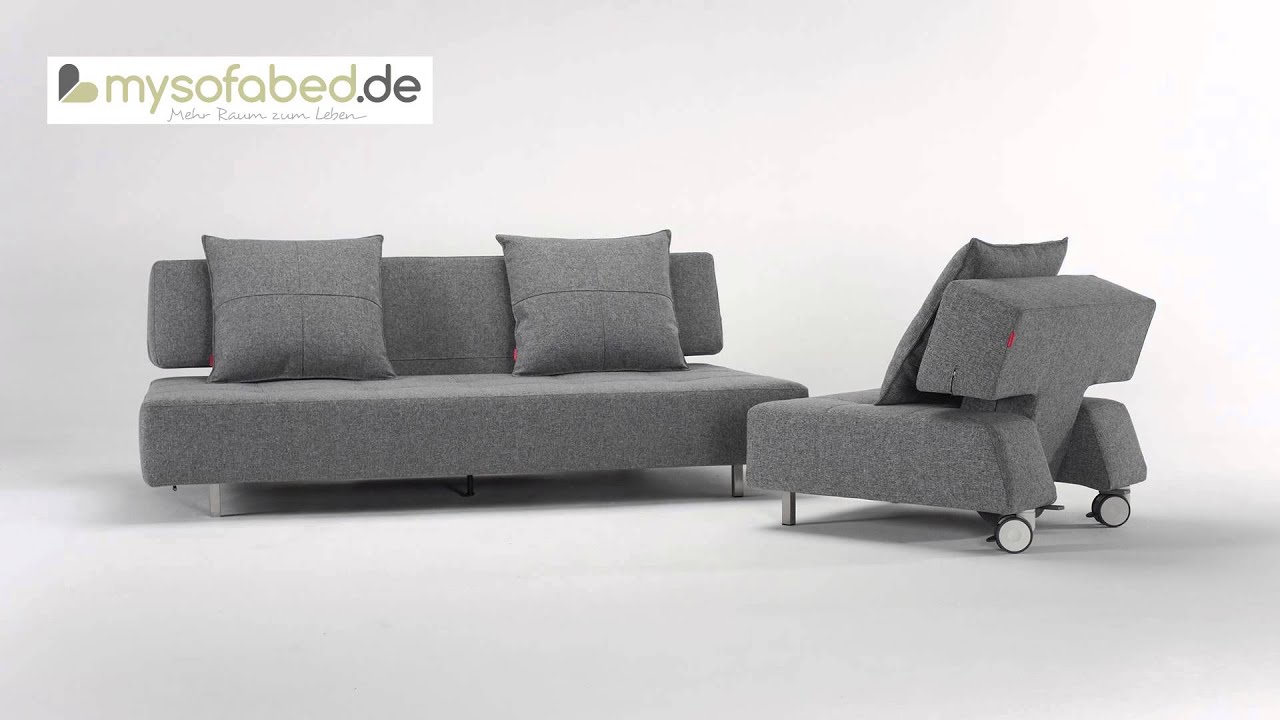 Innovation schlafsofa & sessel longhorn twist granite (565 ...