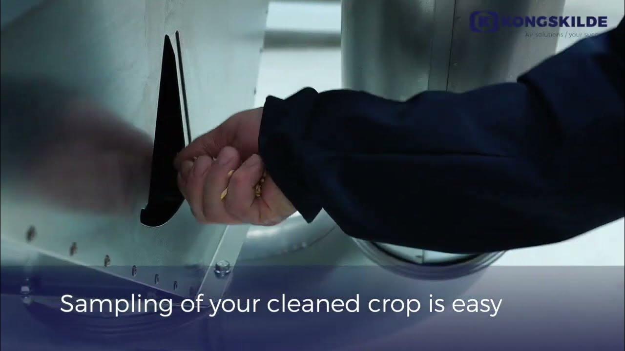 Kongskilde KDC PLUS Dual Grain Cleaner Globeius YouTube