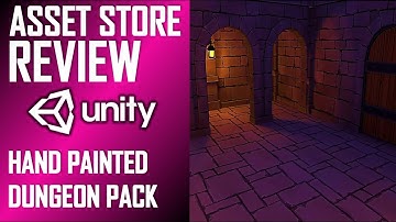 UNITY ASSET REVIEW | HAND PAINTED DUNGEON | INDEPENDENT REVIEW BY JIMMY VEGAS ASSET STORE