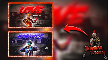 Free Fire Beat Sync Montage Thumbnail Tutorial | How To Make Montage Thumbnail - RELIC FIRE