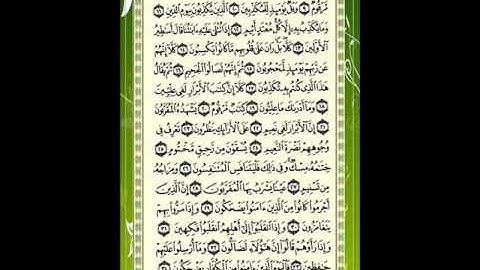 سورة المطففين للقارئ الشيخ خالد القحطاني.