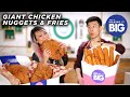 I Made Giant Chicken Nuggets And Fries For A Competitive Eater • Tasty