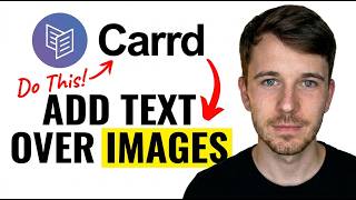 How to Add Text Over Images and GIFs in Carrd.co 2026 (Simple Guide)
