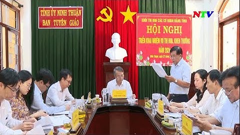 Khối thi đua các cơ quan Đảng triển khai nhiệm vụ thi đua, khen thưởng năm 2024