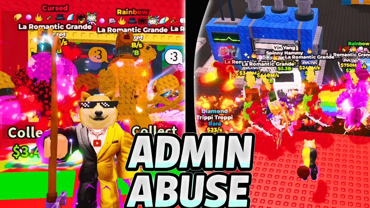 HICIMOS +50 MÁQUINAS EN EL ADMIN ABUSE DE SAN VALENTIN Y CONSEGUMOS +30B/s 😱🔥