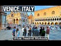 Venice, Italy Treadmill Entertainment - Grand Canale Piazza San Marco -  City Walks Walking Tour