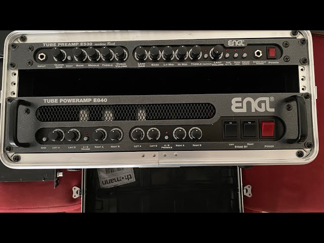 Engl E530 Preamp And E840 Poweramp Demo @ENGLampstv - YouTube