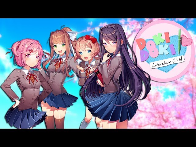 A TOTALLY NORMAL GAME... NOTHING SUSPICIOUS AT ALL... | Doki Doki Literature Club - Part 1 class=