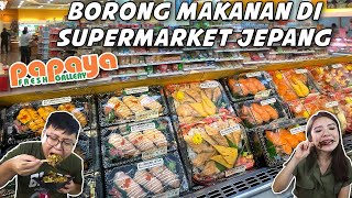 BORONG MAKANAN Di SUPERMARKET JEPANG !! LENGKAP DAN WORTH IT !!