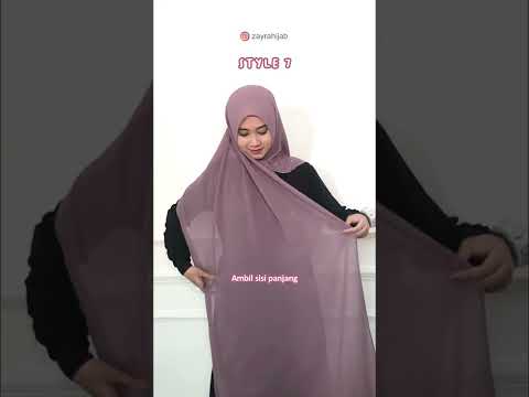 Tutorial Hijab Pashmina Menutup Dada #shorts #short #shortvideo #tiktok