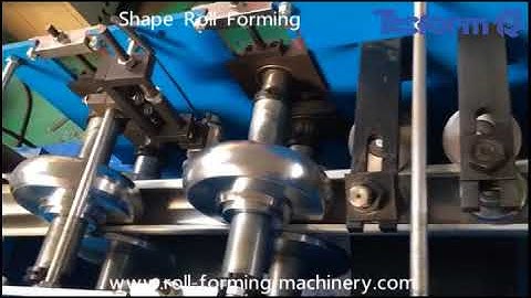 half round gutter roll forming machine