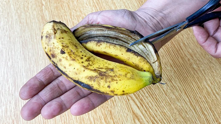 Banana PEELS Are Worth Gold And You Should Not Throw Them Out!