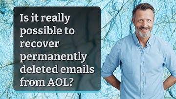 Is it really possible to recover permanently deleted emails from AOL?