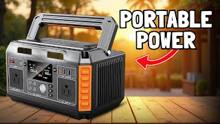 Ultimate Portable Power Station For Work & Camping Othc 600W Review Wireless Charging Test