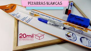 Tipos de pizarras blancas - Cómo organizar tu día a día con pizarras con 20milproductos.com