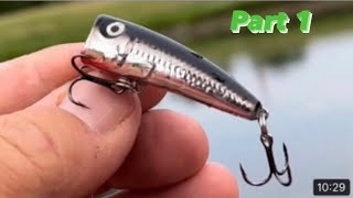 Rapala Tiny UL Pop - Ultralight Popper Topwater Action