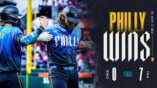 White Sox vs. Phillies Game Highlights (4\/19\/24) | MLB Highlights