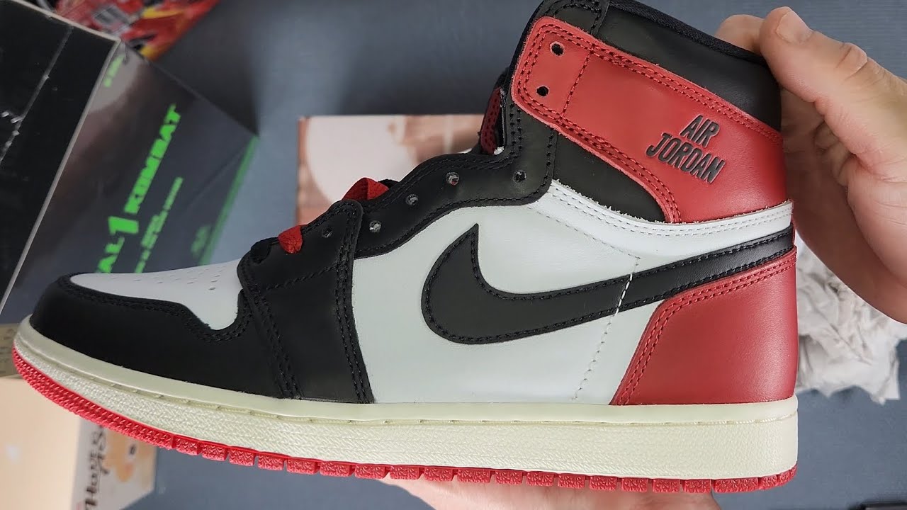 Air Jordan 1 High OG Black Toe Reimagined - YouTube Air Jordan 1 High OG Black Toe Reimagined - YouTube