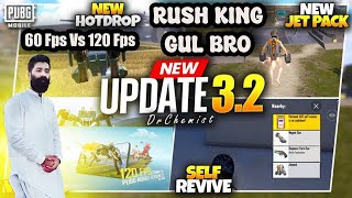 60.FPS vs 120.FPS RANK push UPDATE PUBG mobile ☠️