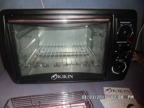 Cara memakakai oven listrik Part1. 