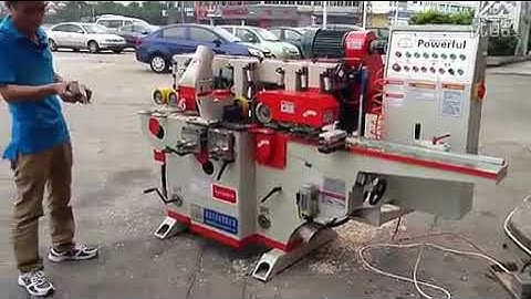 MB4012A four side moulder working video