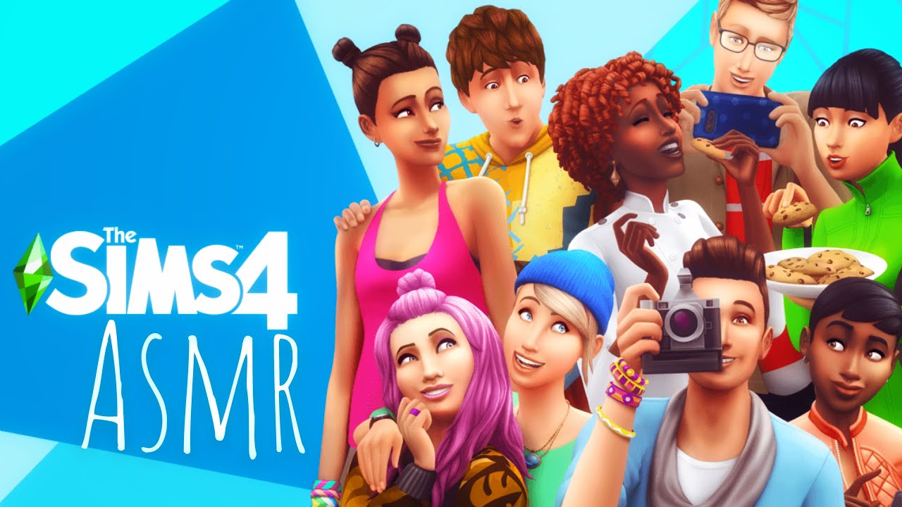 ASMR ITA|| Character Creation And House Decoration In The Sims 4 🏡GamePlay + Whispering 🤍