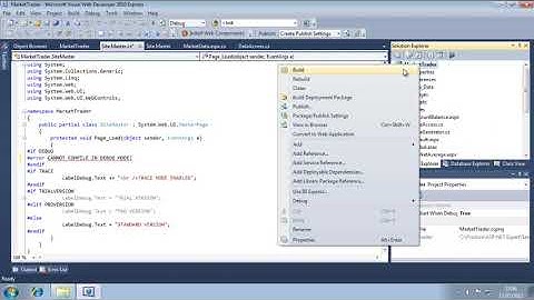Learn ASP.NET 4.0 Expert Skills Lesson 5-7: Use the #error directive to cause a compile error
