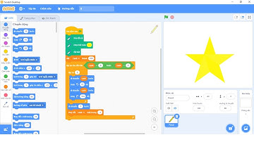 VẼ VÀ TÔ MÀU HÌNH NGÔI SAO SCRATCH | HÌNH CƠ BẢN #8 | TTD GIẢI TRÍ