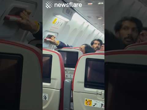Plane Erupts Into Panic After Scary Noises