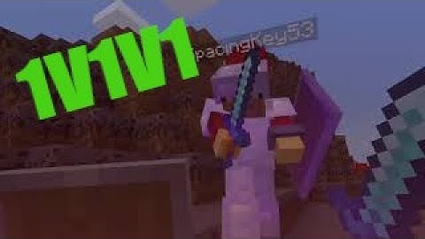 1V1V1 Minecraft PVP- Minecraft