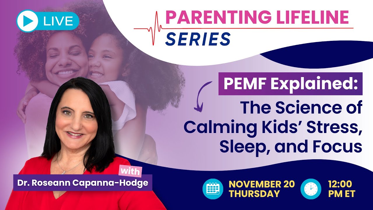 PEMF Explained — The Science of Calming Kids' Stress, Sleep, and Focus 📱
