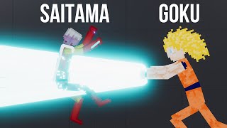 Saitama vs Goku Dragon Ball Z - People Playground 1.18 screenshot 2