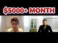 How To Build A $5,000 Per Month Business with 17yrs Old Jack