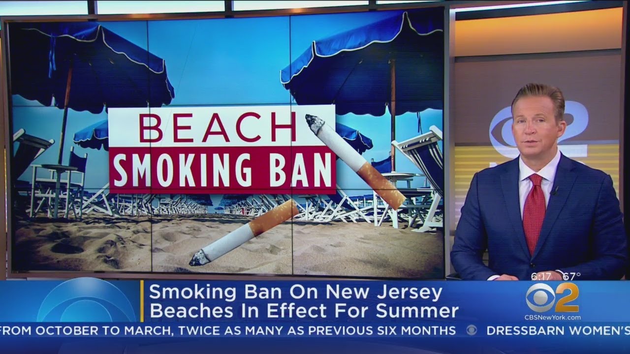 New Jersey Beaches Outlaw Smoking, Vaping