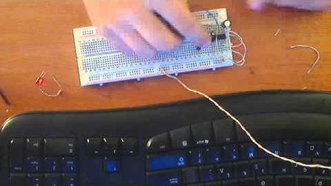 up down fading led with 555 timer