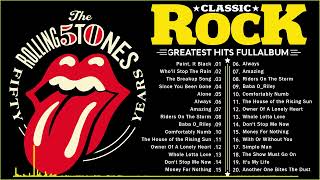 The Rolling Stones, Aerosmith, Led Zeppelin, CCR, Queen, YES, U2 -  Best Classic Rock Playlist