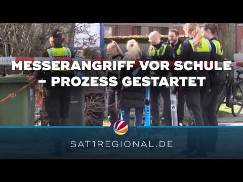 Stabbing outside school in Hamburg: Trial of 16-year-old