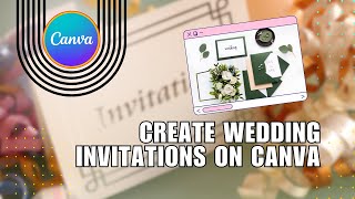 👍 STEPS: How to Create Wedding Invitations on Canva | Wedding Invitation Card | English