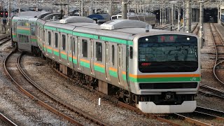 JRE231系U115編成 回送 JR東日本 ぐんま車両ｾﾝﾀｰ 入庫