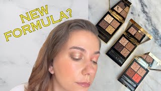 NEW SHADES | YSL Eyeshadow Quads, 3 Looks and Comparisons