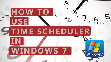 How to use Time Scheduler in Windows 7 - tutorial by TechyV
