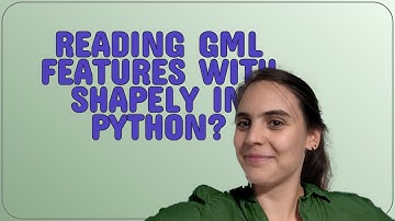 Gis: Reading GML features with shapely in Python?