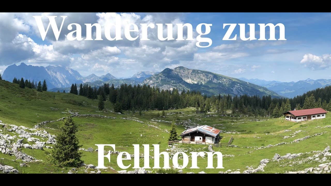 Wanderung, Reit im Winkl, Blindau zum Fellhorn