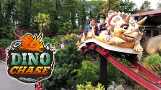 Dino Chase 4K Front Seat Pov - Paultons Park