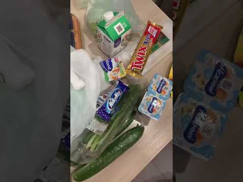 Распаковка продуктов с пятёрочки на 1700₽