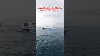 Kedatangan Kapal Express Bahari Di Pelabuhan Pulau Bawean