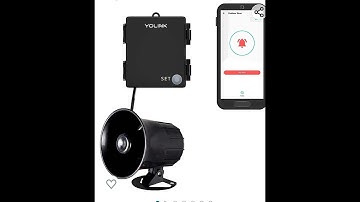 YoLink Outdoor Security Siren & Smart Alarm Controller Kit - Loud 110 dB, Wireless, Battery-P Review