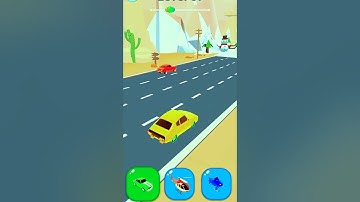 Shape-shifting car factory All Level Gam short video Android iOS Walkthrough #game #gameplay #gaming