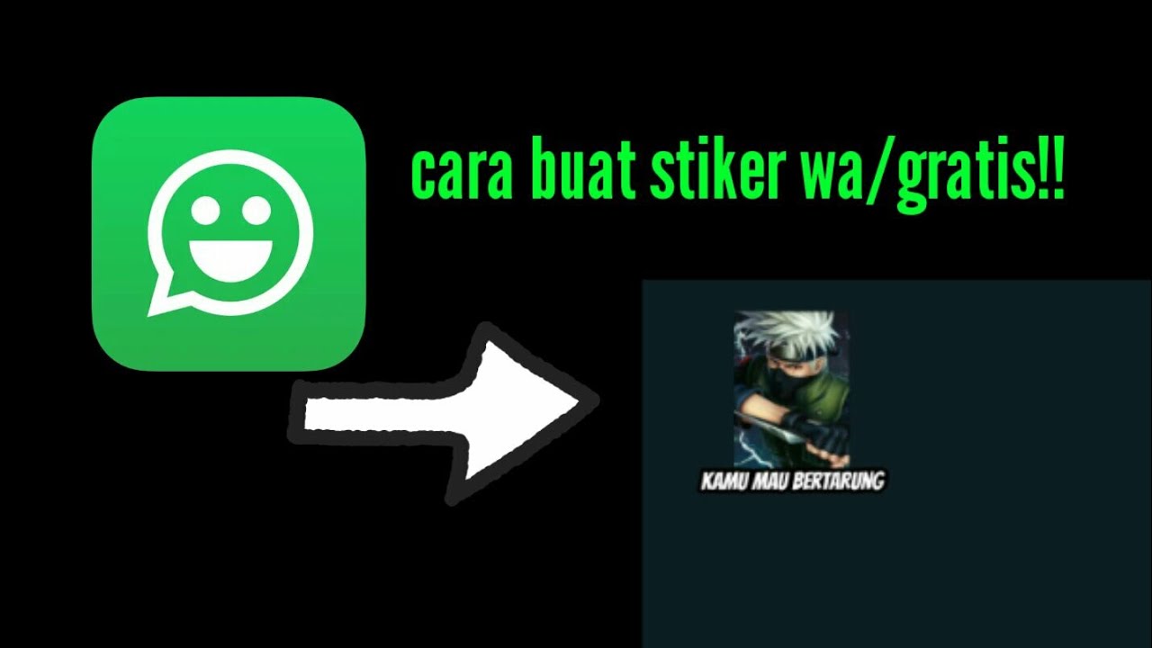 Cara membuat stiker  WA  dengan apk gratis  YouTube